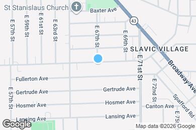 Map image of the property - 6632 Fleet Ave