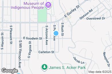 Map image of the property - 145 S Penn Ave