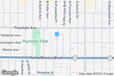 Map image of the property - 1224 Poinsettia Dr