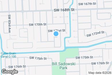 Map image of the property - 17203 SW 78th Pl