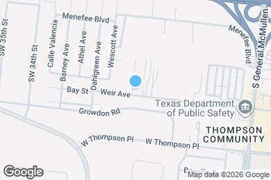 Map image of the property - 2726 Robles St