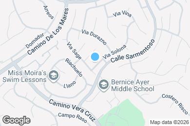 Map image of the property - 2004 Via Solona