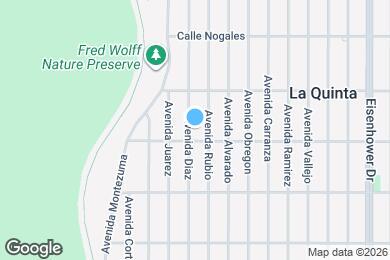 Map image of the property - 53170 Avenida Diaz