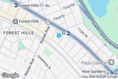 Map image of the property - 111-15 75th Ave