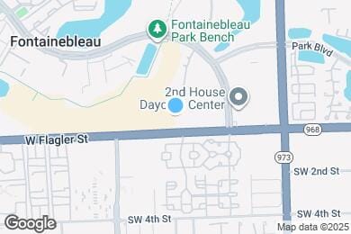 Map image of the property - 8841 W Flagler St