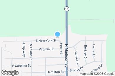 Map image of the property - 425 E New York St