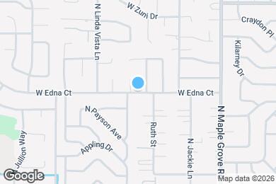 Map image of the property - 9403 W Edna St