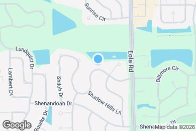 Map image of the property - 2364 Shiloh Dr