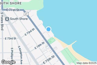 Map image of the property - 7337 S South Shore Dr