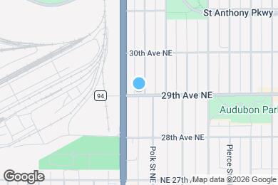 Map image of the property - 2900 NE Tyler St
