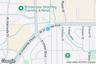 Map image of the property - 11920 W Alameda Pky