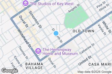 Map image of the property - 818 Elizabeth St