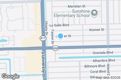 Map image of the property - 7925 Indigo St