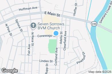 Map image of the property - 418 Conewago St