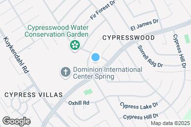 Map image of the property - 4114 Cypresswood Dr