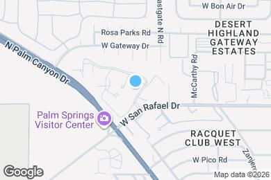 Map image of the property - 2801 N Los Felices Cir E