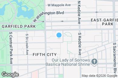Map image of the property - 3314 W Monroe St