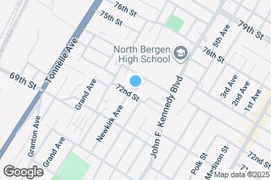 Map image of the property - 1310 72nd St