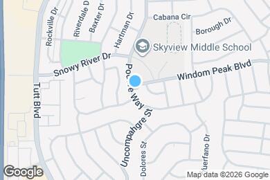 Map image of the property - 6023 Poudre Way