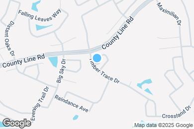 Map image of the property - 1306 Timber Trace Dr