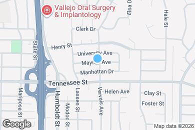 Map image of the property - 1115 Vervais Ave