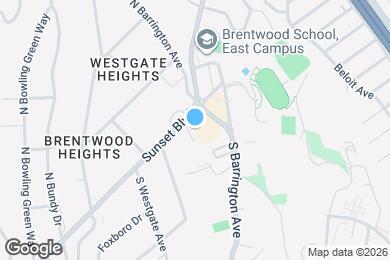 Map image of the property - 11730 Sunset Blvd