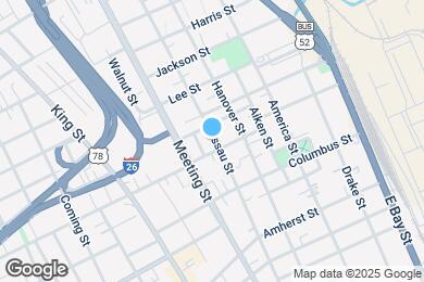 Map image of the property - 107 Nassau St