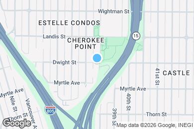 Map image of the property - 3777 Dwight St