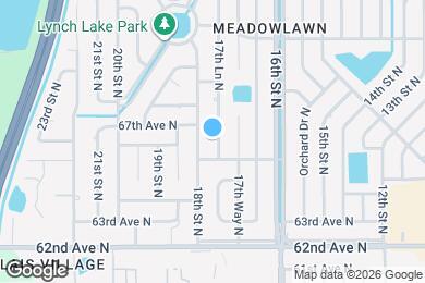 Map image of the property - 6660 17th Ln N