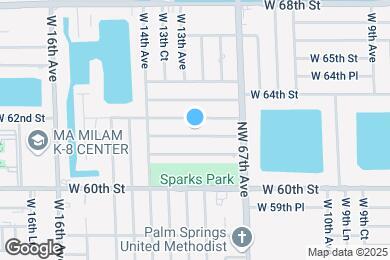 Map image of the property - 1281 W 61st Pl
