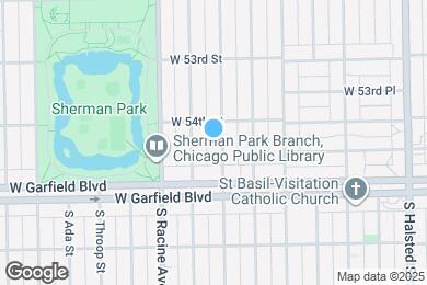 Map image of the property - 5418 S Aberdeen St