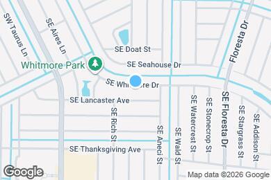 Map image of the property - 550 SE Whitmore Dr