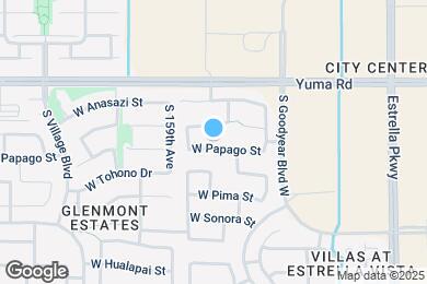 Map image of the property - 15830 W Papago St