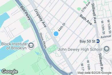 Map image of the property - 2655 Cropsey Ave