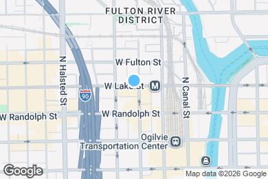 Map image of the property - 605 W Lake St