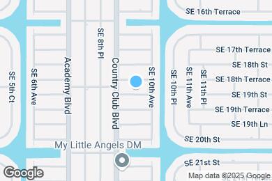 Map image of the property - 915 SE 19th St
