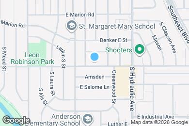 Map image of the property - Biscayne Apartments