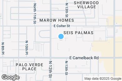 Map image of the property - 1225 E Medlock Dr