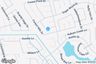 Map image of the property - 2812 Forest Hills Dr