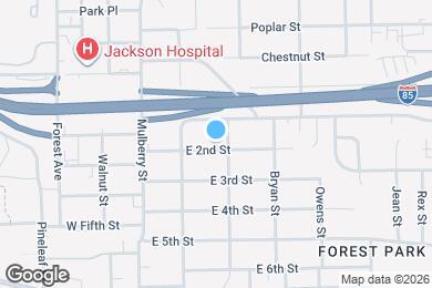 Map image of the property - 2137 E 2nd St