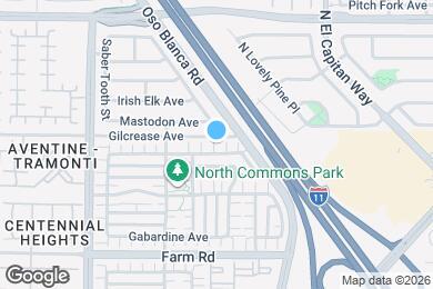 Map image of the property - 7760 Patina Threads Ct