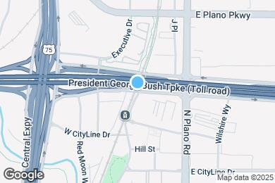 Map image of the property - 1300 E President George Bush Hwy