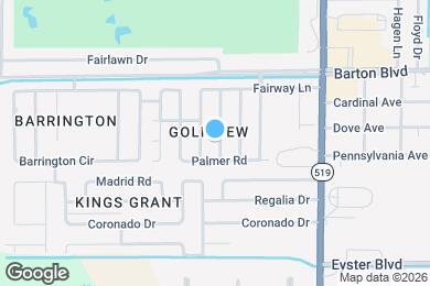 Map image of the property - 1723 Jordan Dr