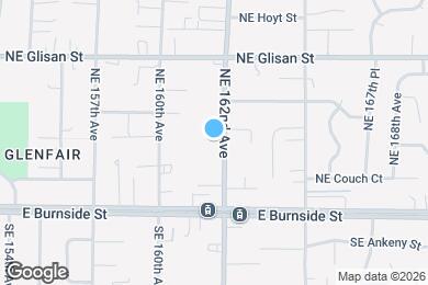 Map image of the property - 203 NE 162nd Ave