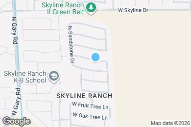 Map image of the property - 725 W Desert Basin Dr