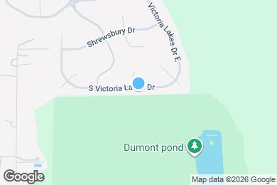Map image of the property - 3957 S Victoria Lakes Dr