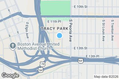 Map image of the property - 1220 S Owasso Ave