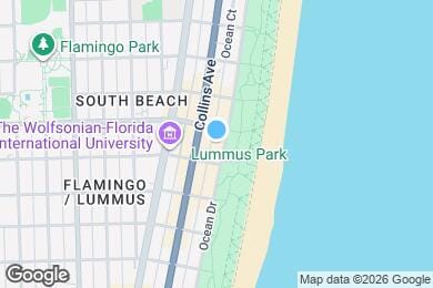 Map image of the property - 1036 Ocean Dr