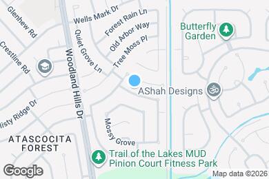 Map image of the property - 4119 Blue Forest Dr