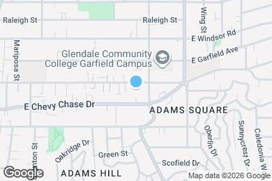 Map image of the property - 1010 E Acacia Ave